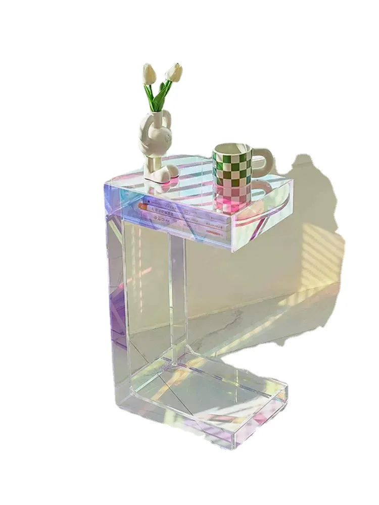XL Acrylic Side Table Artistic Living Room Side Table Nordic Light Luxury Storage Tea Table
XL Acrylic Side Table Artistic Living Room Side Table Nordic Light Luxury Storage Tea Table