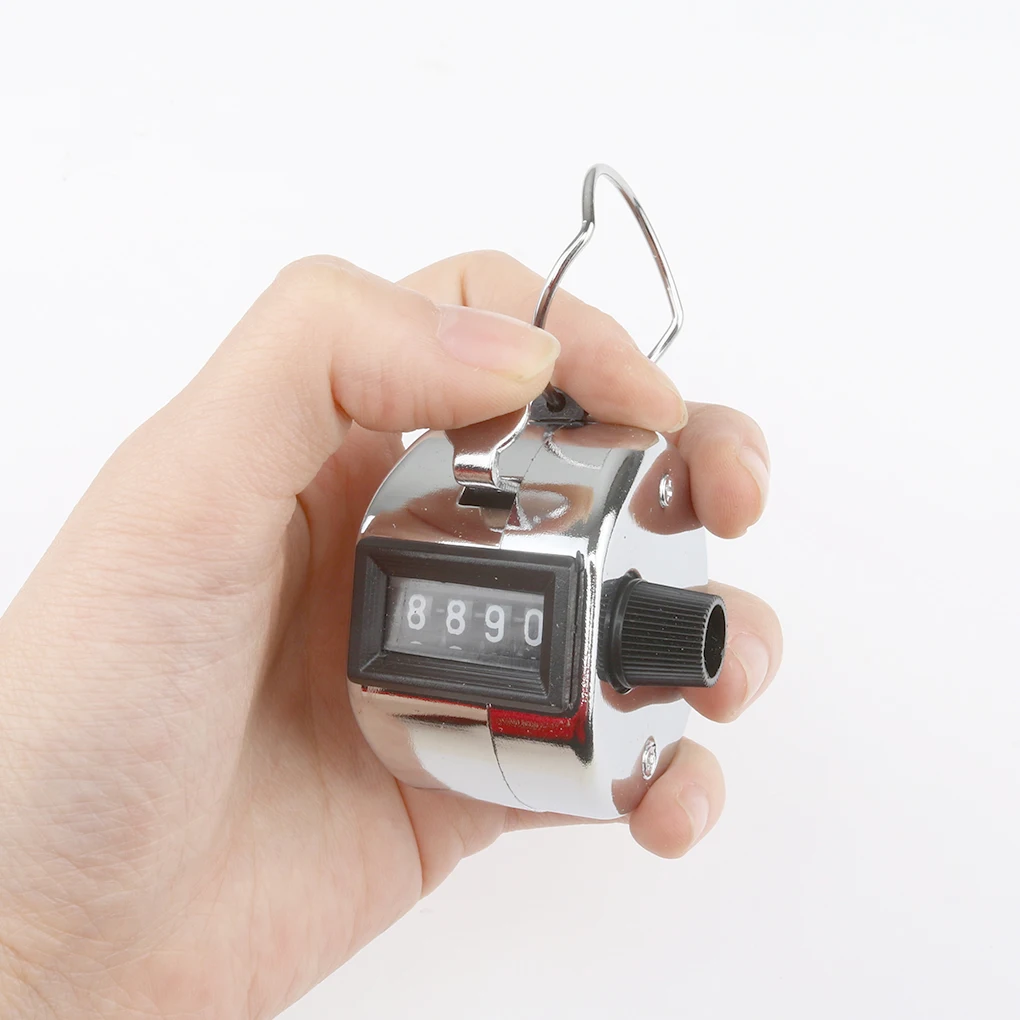 4 Digit Number Mini Hand Held Tally Counter Digital Golf Clicker Manual Training Counting Max. 9999 Counter
4 Digit Number Mini Hand Held Tally Counter Digital Golf Clicker Manual Training Counting Max. 9999 Counter
