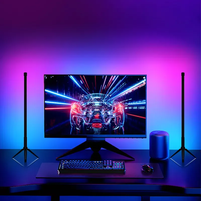 RGB Music Sound control LED light app control Pickup Voice Activated Rhythm Lights color Ambient desktop LED bar Ambient Light
RGB Music Sound control LED light app control Pickup Voice Activated Rhythm Lights color Ambient desktop LED bar Ambient Light