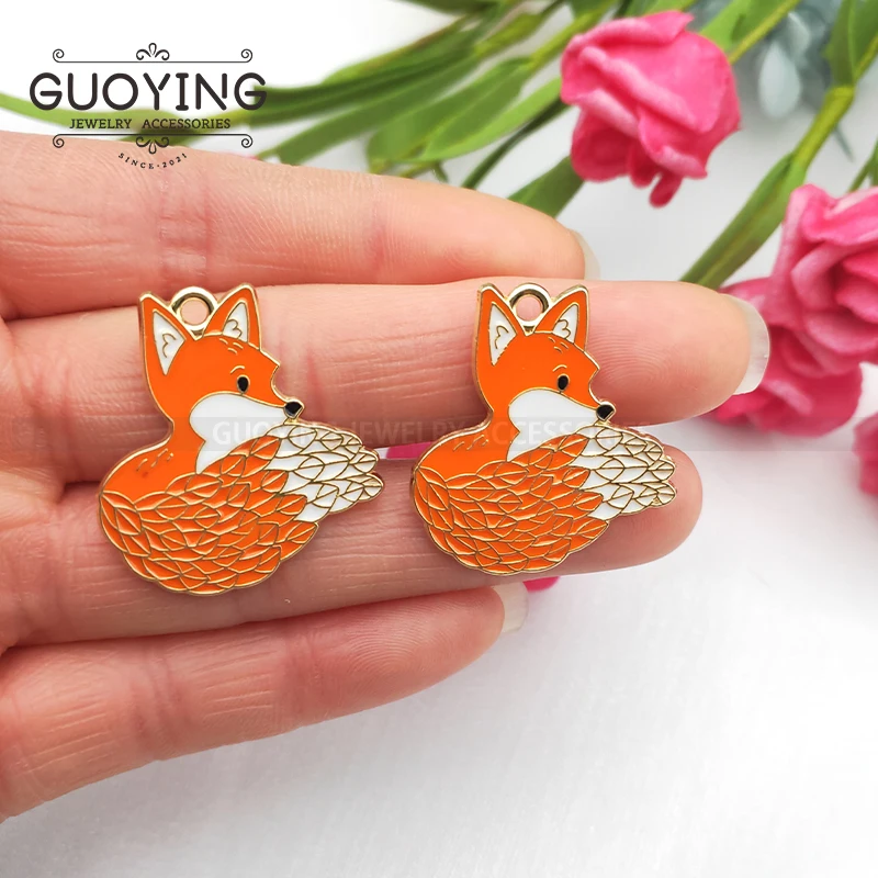 10pcs Alloy Charm Cartoon Fox Animal Pendant DIY Bracelet Earrings Jewelry Accessories Jewelry Making Charm Cute Charms
10pcs Alloy Charm Cartoon Fox Animal Pendant DIY Bracelet Earrings Jewelry Accessories Jewelry Making Charm Cute Charms