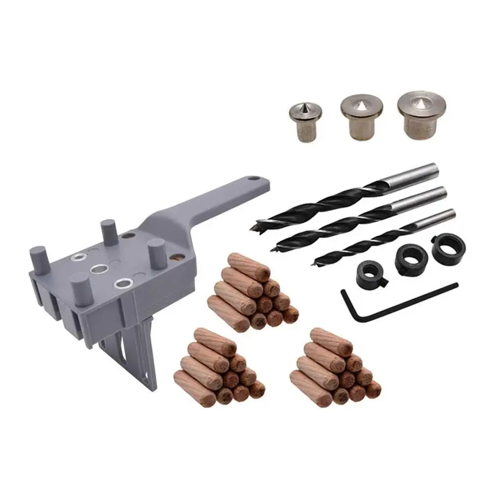 Woodworking Punch Locator Carpenter Job Tools Hand Tools Handheld 6/8/10mm Drill Bit Hole Puncher For Cross Dowel Drill Jig
Woodworking Punch Locator Carpenter Job Tools Hand Tools Handheld 6/8/10mm Drill Bit Hole Puncher For Cross Dowel Drill Jig