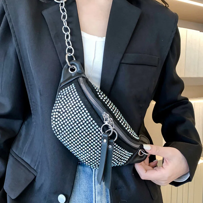 Retro Bright Drill Shoulder Crossbody Bag 2023 New Woman Chest Bag Purses Designer Waist Bags Luxury Female Messenger Chest Pack
Retro Bright Drill Shoulder Crossbody Bag 2023 New Woman Chest Bag Purses Designer Waist Bags Luxury Female Messenger Chest Pack