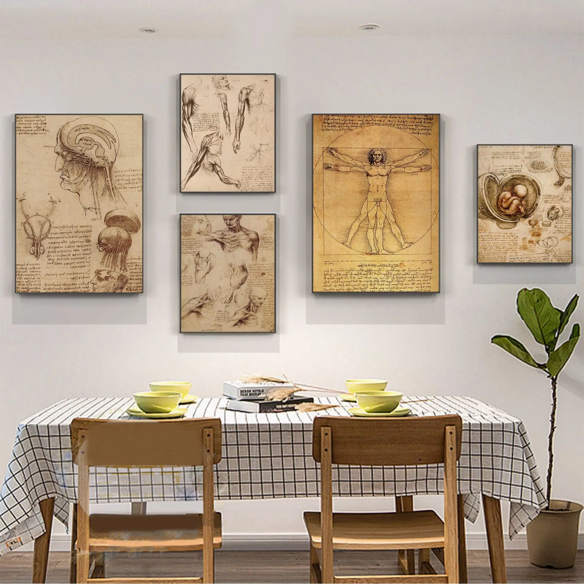 Da Vinci manuscript-Vitruvian man Classic Vintage Posters Kraft Paper Prints and Posters Posters Wall Stickers
Da Vinci manuscript-Vitruvian man Classic Vintage Posters Kraft Paper Prints and Posters Posters Wall Stickers