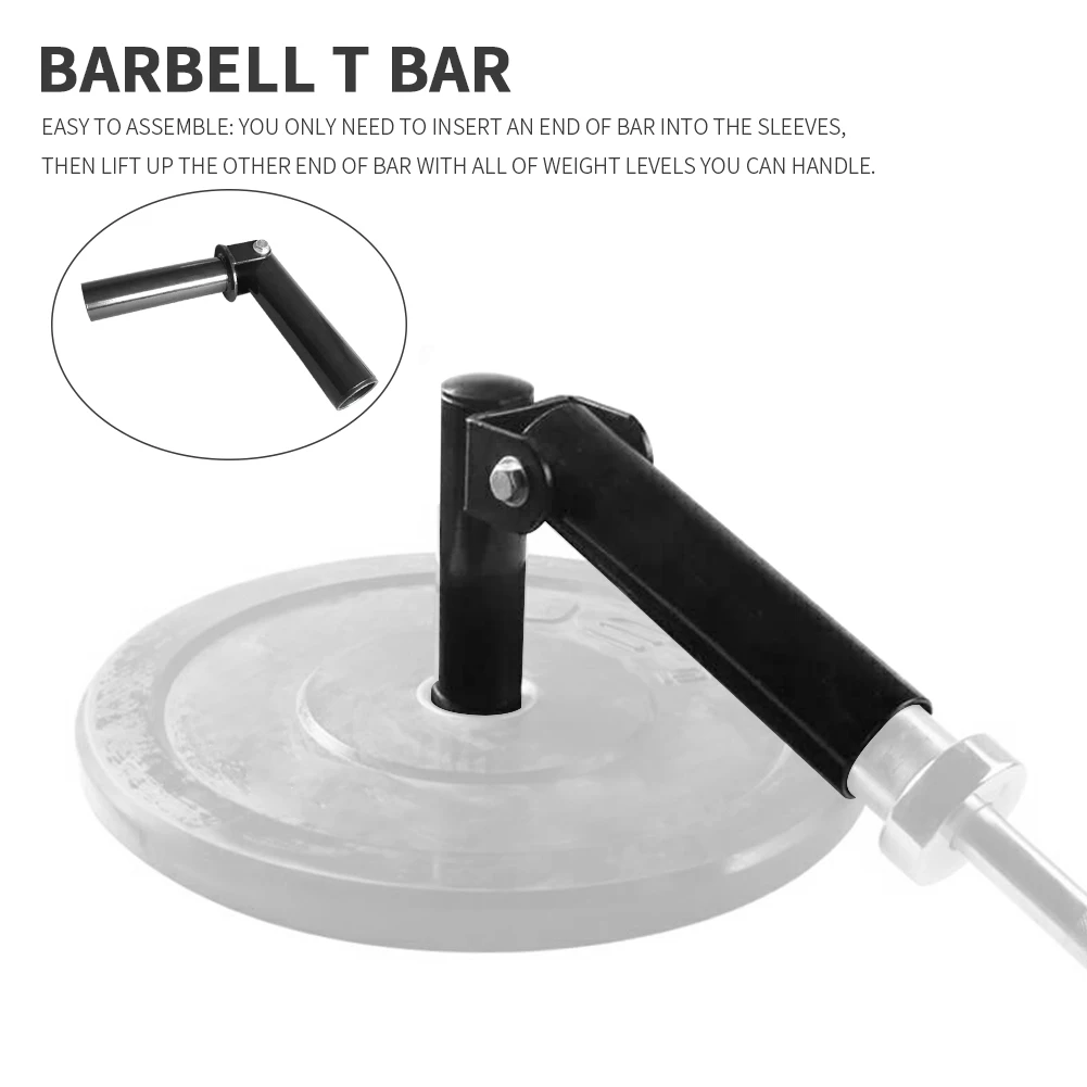 Barbell T Bar Workout Fitness Equipments Easy Install Post Insert Landmine Home Gym Swivel For Back Exercise Flexible Training
Barbell T Bar Workout Fitness Equipments Easy Install Post Insert Landmine Home Gym Swivel For Back Exercise Flexible Training