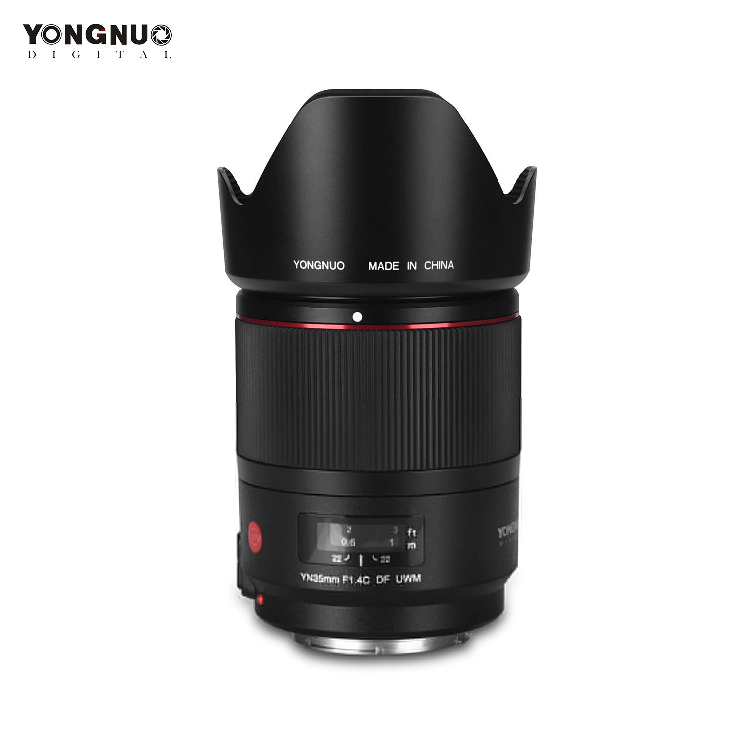 YONGNUO YN35mm F1.4C DF UWM Wide Angle Prime Lens for Canon DSLR Camera 35mm F1.4 DF UWM Ultrasonic Wave Motor Wide-Angle AF MF
YONGNUO YN35mm F1.4C DF UWM Wide Angle Prime Lens for Canon DSLR Camera 35mm F1.4 DF UWM Ultrasonic Wave Motor Wide-Angle AF MF