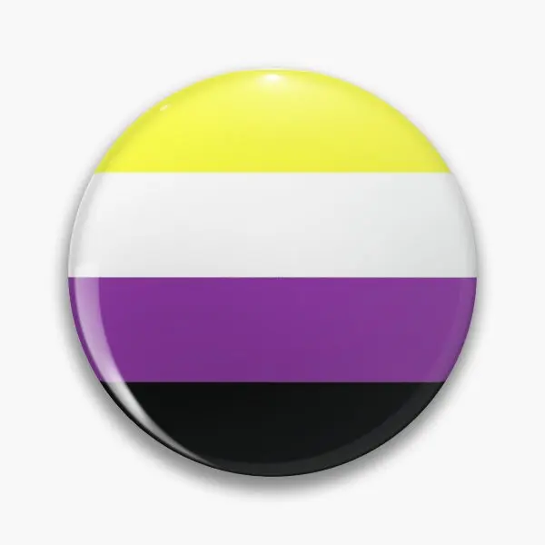 Nonbinary Flag Customizable Soft Button Pin Cartoon Brooch Fashion Hat Funny Creative Gift Jewelry Lover Women Cute Lapel Pin
Nonbinary Flag Customizable Soft Button Pin Cartoon Brooch Fashion Hat Funny Creative Gift Jewelry Lover Women Cute Lapel Pin