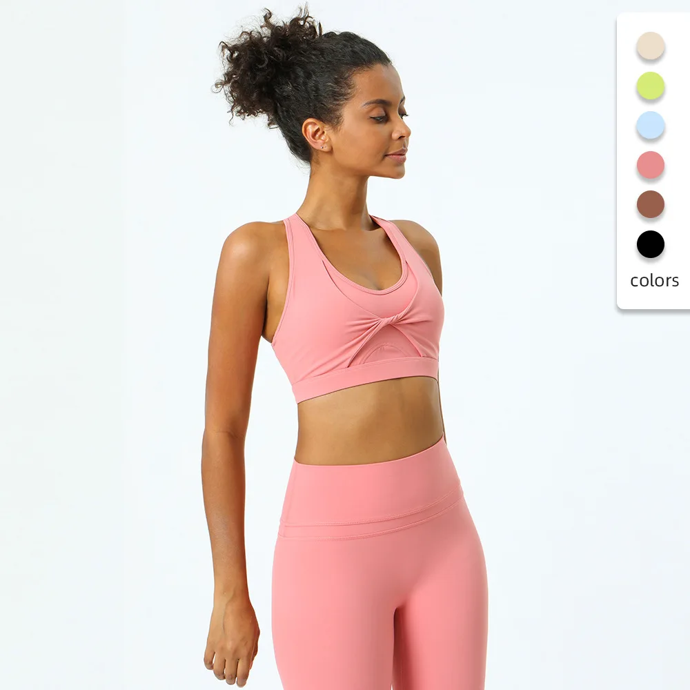 2022 Spring/Summer New Double Face Brushed Sports Bra High Strength Gathering Yoga Sports Bra Fitness Tank Top
2022 Spring/Summer New Double Face Brushed Sports Bra High Strength Gathering Yoga Sports Bra Fitness Tank Top