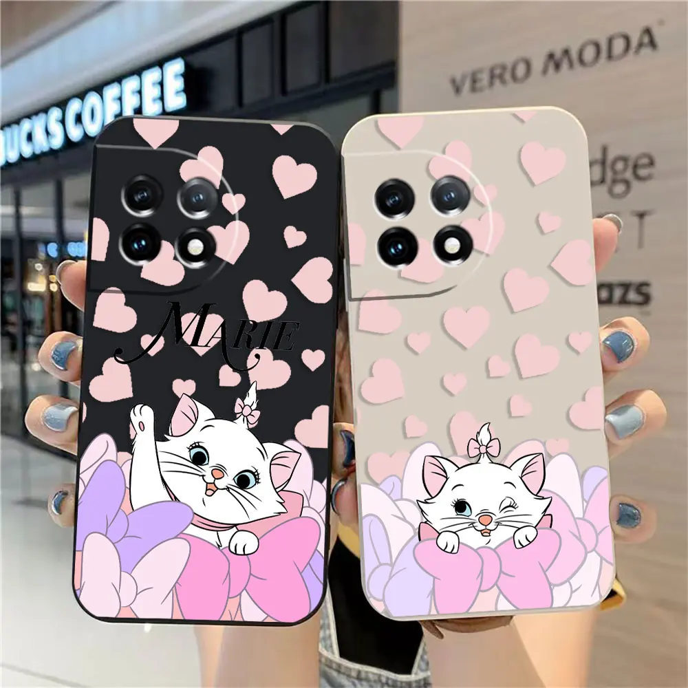 

Case For Oneplus 11 10 9 9R 9RT 8 8T 7 7T ACE 2 2V NORD CE 2 Lite Pro Case Cover Funda Cqoue Shell Capa Disney Aristocats Marie