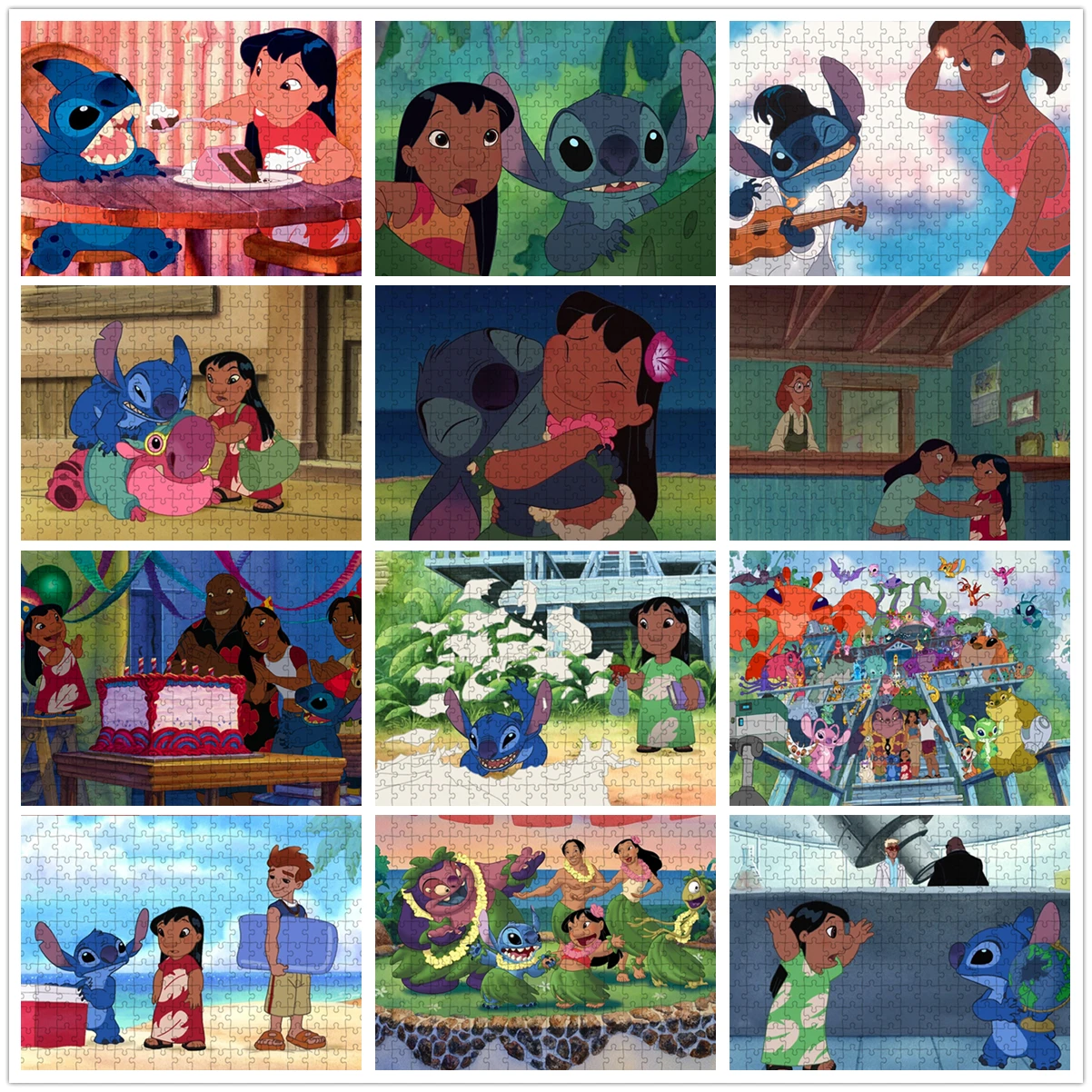 Disney Stitch Cartoon 1000 Piece Puzzle Puzzle Adventure Children's Brain Burning Game Puzzle Gift Preferred 
Disney Stitch Cartoon 1000 Piece Puzzle Puzzle Adventure Children's Brain Burning Game Puzzle Gift Preferred