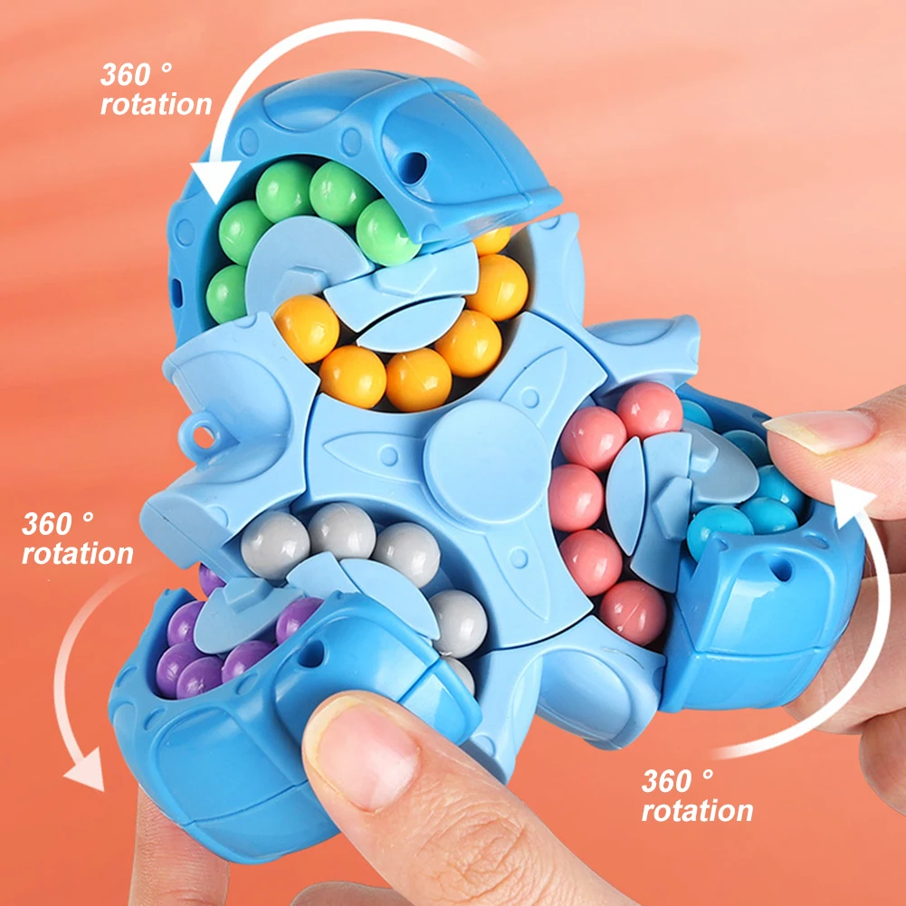 

Детский вращающийся куб-игрушка на кончик пальца, детский гироскоп на палец, магический диск, Обучающие Развивающие кубики, игрушки-фиджеты