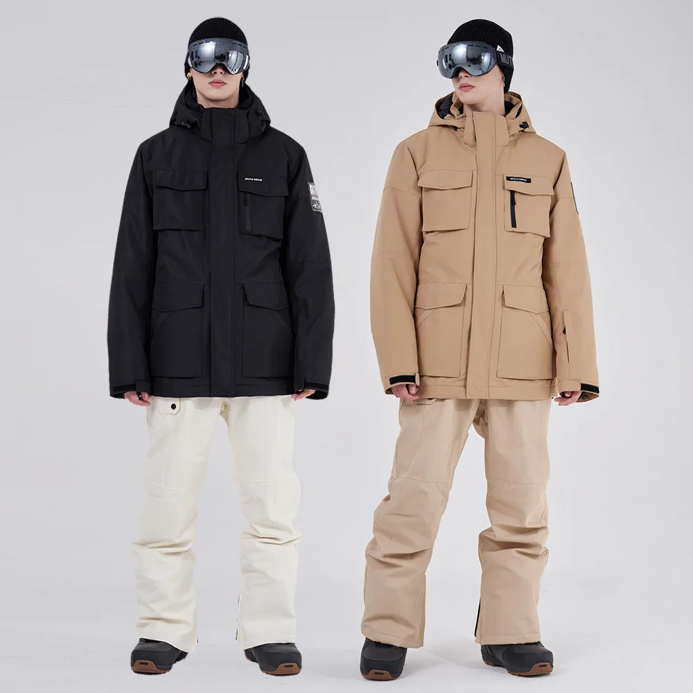2022 Tooling Ski Suit Men's Winter Outdoor Snowboard Climbing Camping Thickening Warm Windproof Waterproof Ski Jacket and Pants
2022 Tooling Ski Suit Men's Winter Outdoor Snowboard Climbing Camping Thickening Warm Windproof Waterproof Ski Jacket and Pants