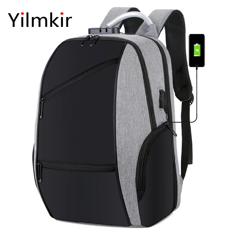 Модный деловой офисный мужской рюкзак с кодовым замком, многофункциональная вместительная уличная дорожная сумка для ноутбука с USB-зарядко...
Модный деловой офисный мужской рюкзак с кодовым замком, многофункциональная вместительная уличная дорожная сумка для ноутбука с USB-зарядко...