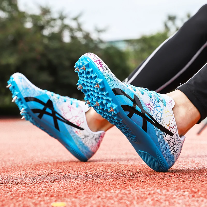 Профессиональная Обувь для путешествий для мужчин и женщин, мужская обувь с шипами, спортивная обувь для бега на большие расстояния и сприн...
Профессиональная Обувь для путешествий для мужчин и женщин, мужская обувь с шипами, спортивная обувь для бега на большие расстояния и сприн...