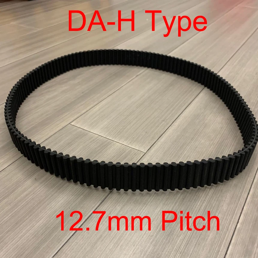 

DA 620H 630H 640H 248 252 256 T Double Side Tooth 20mm 25mm 38mm 50mm Width 12.7mm Pitch Cogged Rubber Synchronous Timing Belt