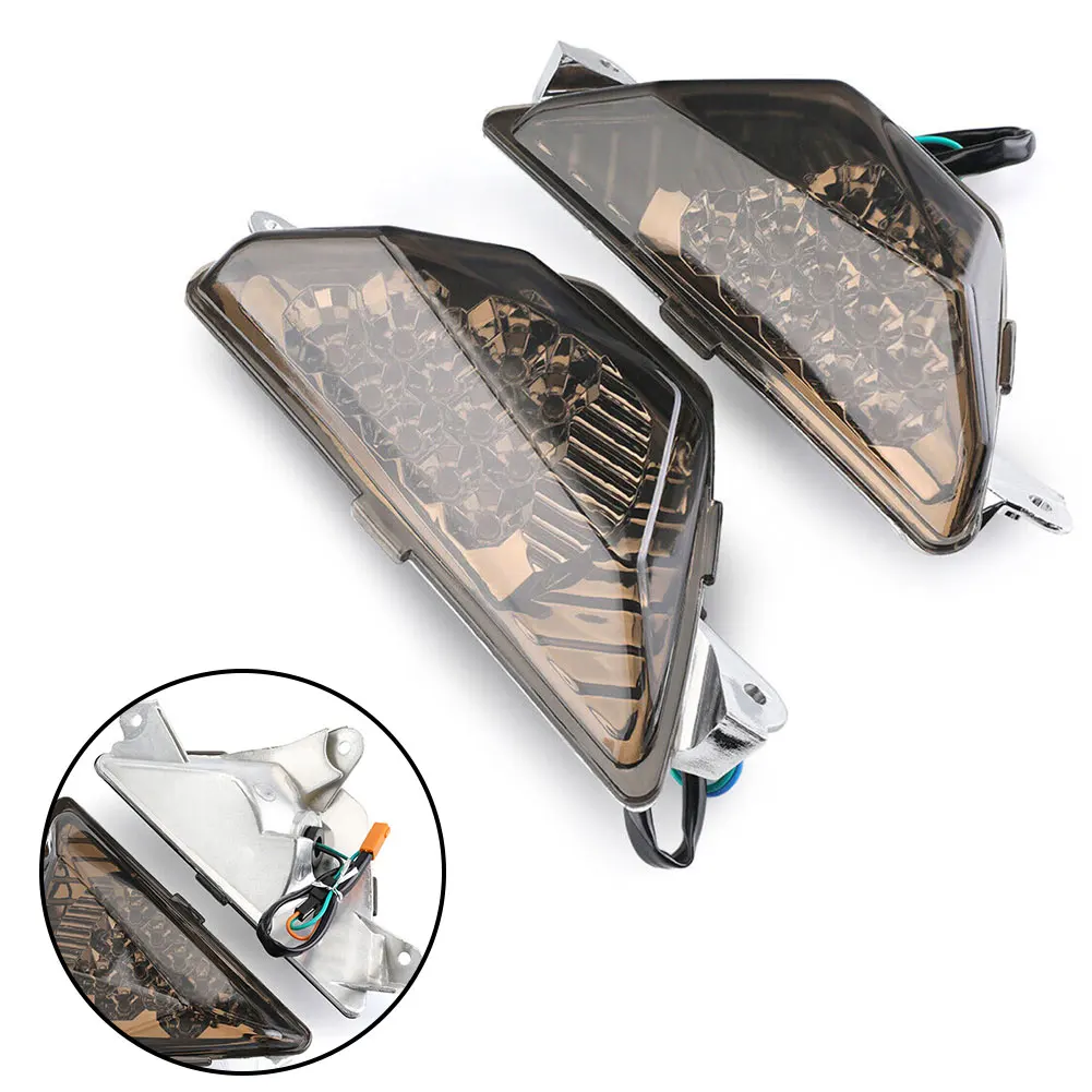 2pcs Motorcycle LED Turn Signal Light Daytime Running Lights Indicator Smoke Blinker Lamp Lens Two Wire Front Turn Signal Light
2pcs Motorcycle LED Turn Signal Light Daytime Running Lights Indicator Smoke Blinker Lamp Lens Two Wire Front Turn Signal Light