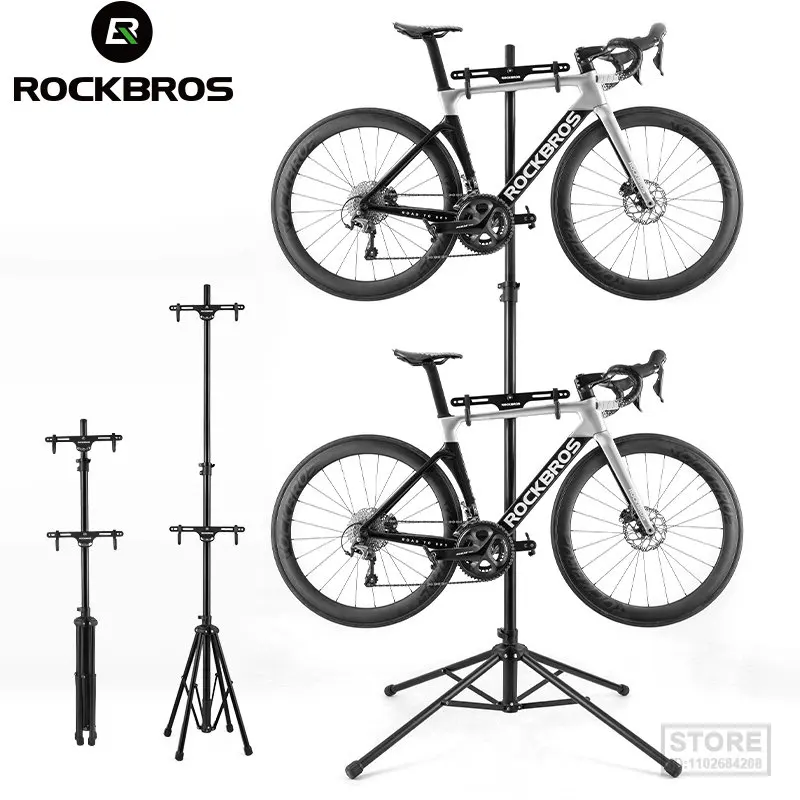 ROCKBROS Aluminum Alloy Bike Work Stand Storage Display Bicycle Repair Tools Adjustable Fold Professional Bike Accessory
ROCKBROS Aluminum Alloy Bike Work Stand Storage Display Bicycle Repair Tools Adjustable Fold Professional Bike Accessory