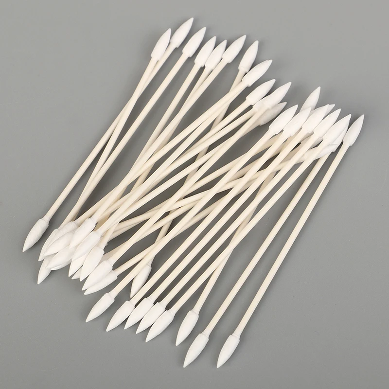 25pcs/bag Disposable Cotton Swab Cosmetics Permanent Makeup Health Medical Ear Jewelry Clean Sticks Buds Tip Cotton Head Swab
25pcs/bag Disposable Cotton Swab Cosmetics Permanent Makeup Health Medical Ear Jewelry Clean Sticks Buds Tip Cotton Head Swab