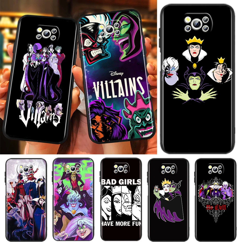 Disney villains combo Case For Xiaomi Mi Poco X4 X3 NFC F4 F3 GT M5 M5s M4 M3 Pro C40 C3 5G Soft Black Phone Cover Shell Capa
Disney villains combo Case For Xiaomi Mi Poco X4 X3 NFC F4 F3 GT M5 M5s M4 M3 Pro C40 C3 5G Soft Black Phone Cover Shell Capa
