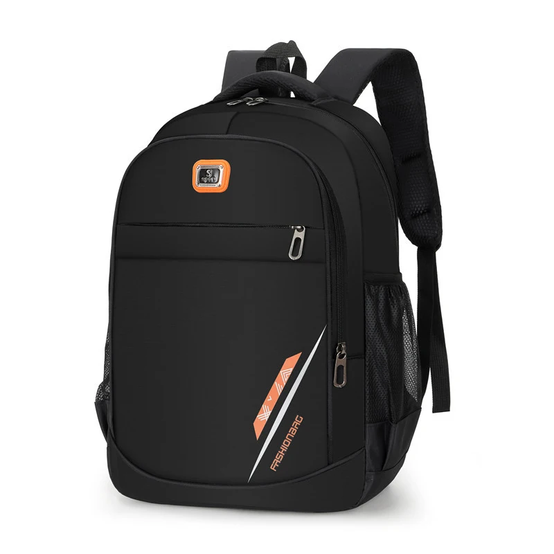 College Student Men Backpack School Bag for Teenagers Boys Nylon Black Korean Bagpack
College Student Men Backpack School Bag for Teenagers Boys Nylon Black Korean Bagpack