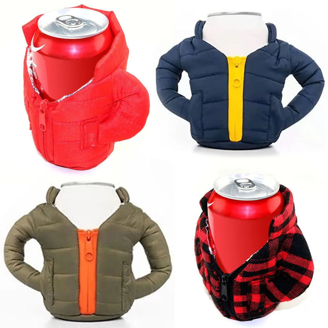 1pc Winter Cup Cover Holde For Beer/Bottle/Beverage/ Insulation Cup Cover For Home Bar Down Jackets Bottle Covers Decoration
1pc Winter Cup Cover Holde For Beer/Bottle/Beverage/ Insulation Cup Cover For Home Bar Down Jackets Bottle Covers Decoration