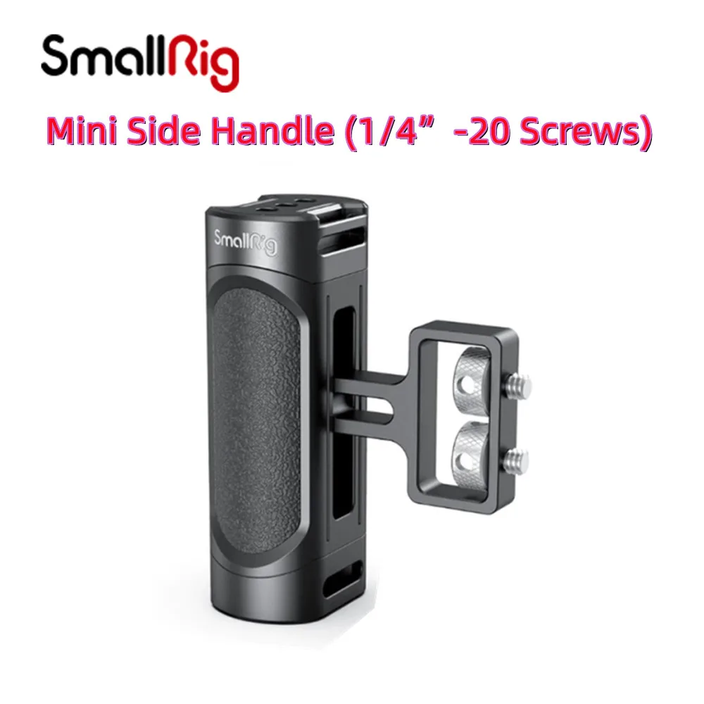 SmallRig 2916 3813 3814 Mini Camera Side Handle ARRI Locating / NATO Handgrip 1/4-20 Screws Mount for Mirrorless Digital Camera
SmallRig 2916 3813 3814 Mini Camera Side Handle ARRI Locating / NATO Handgrip 1/4-20 Screws Mount for Mirrorless Digital Camera