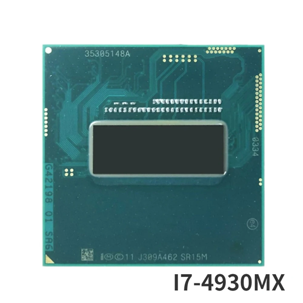 Intel Core i7-4930MX i7 4930MX SR15M 3.0 GHz Quad-Core Eight-Thread CPU Processor 8M 57W Socket G3 / rPGA946B