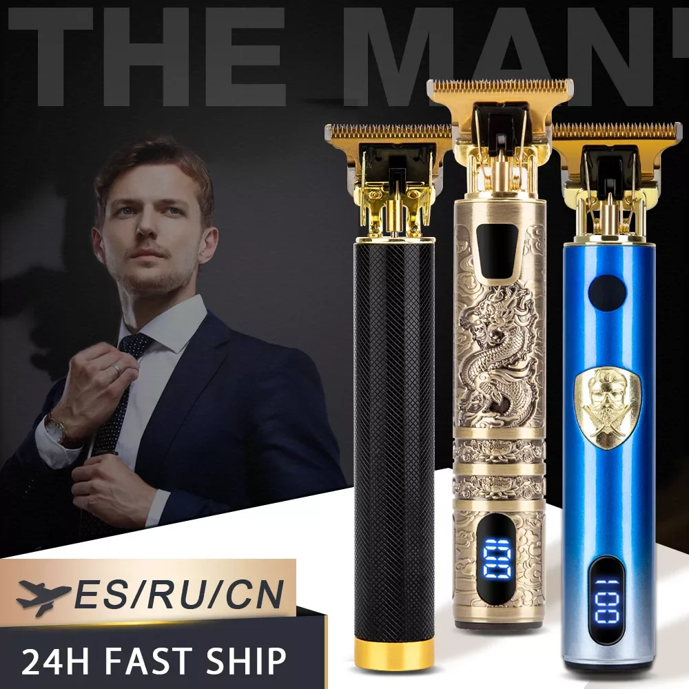 Hair Cutting Machine T9 Vintage Hair Trimmer for Men Barber Professional Lighter Clippers USB Rechargeable Electric Beard Shaver
Hair Cutting Machine T9 Vintage Hair Trimmer for Men Barber Professional Lighter Clippers USB Rechargeable Electric Beard Shaver