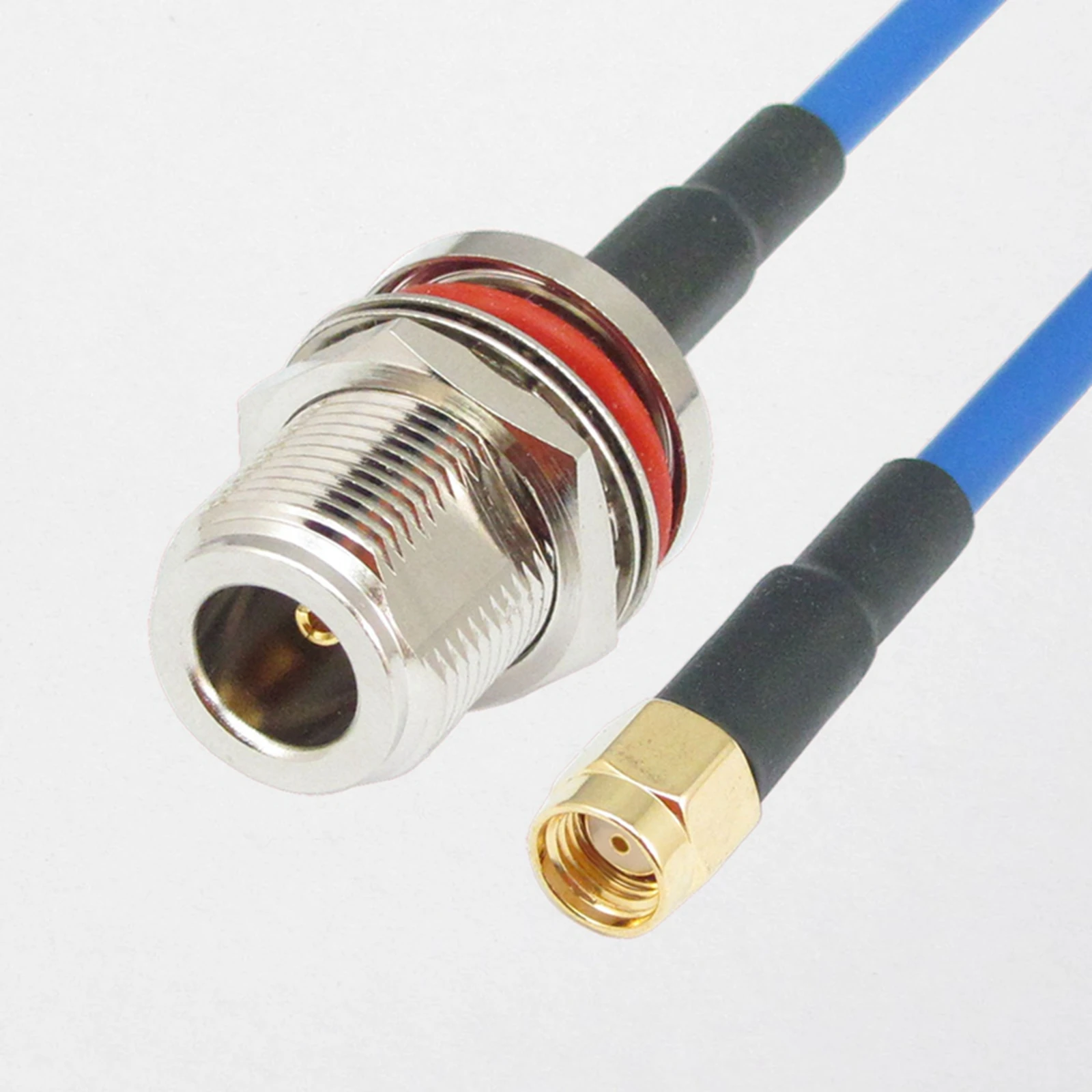 N Female Bulkhead Waterproof to RP-SMA Male RG402 Semi Rigid Flexible Coaxial Cable Low Loss RF 50ohms Coax Koaxial Kable
N Female Bulkhead Waterproof to RP-SMA Male RG402 Semi Rigid Flexible Coaxial Cable Low Loss RF 50ohms Coax Koaxial Kable