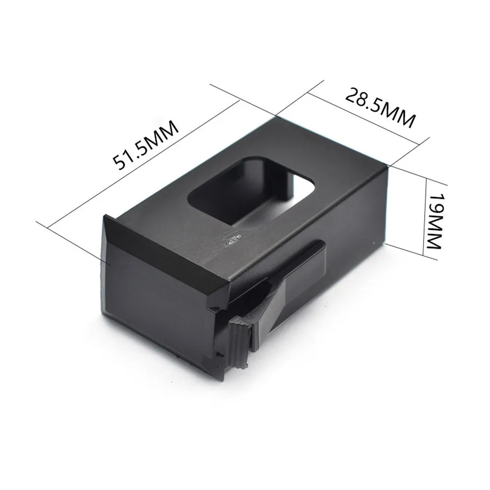 51.5mm X 28.5mm X 19mm Battery Holder 9V Battery Box Black Holder Replacement Durable Hot Sale Newest Protable
51.5mm X 28.5mm X 19mm Battery Holder 9V Battery Box Black Holder Replacement Durable Hot Sale Newest Protable