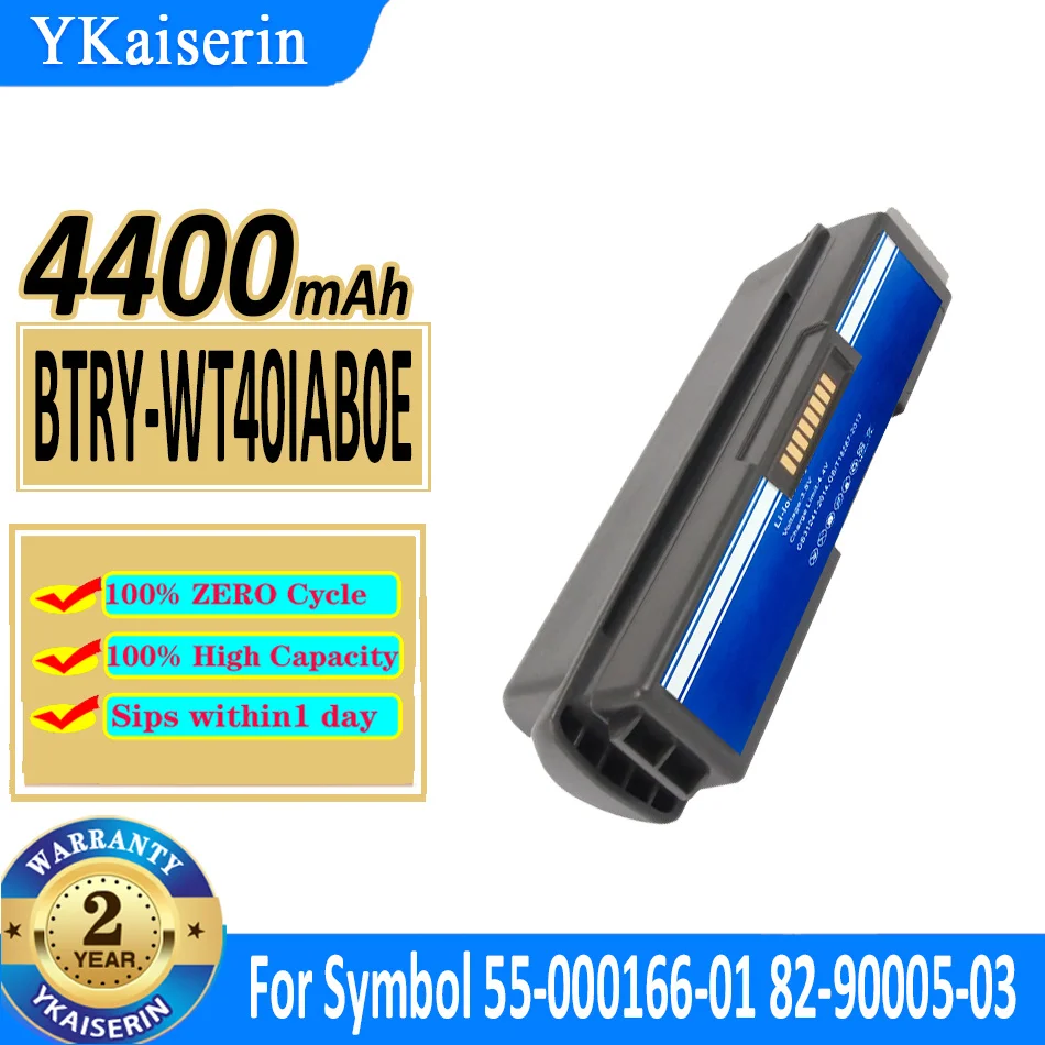 4400mAh YKaiserin Battery BTRY-WT40IAB0E (55-000166-01) For Symbol 55-000166-01 BTRY-WT40IAB0H WT4000 82-90005-03 82-90005-05
4400mAh YKaiserin Battery BTRY-WT40IAB0E (55-000166-01) For Symbol 55-000166-01 BTRY-WT40IAB0H WT4000 82-90005-03 82-90005-05