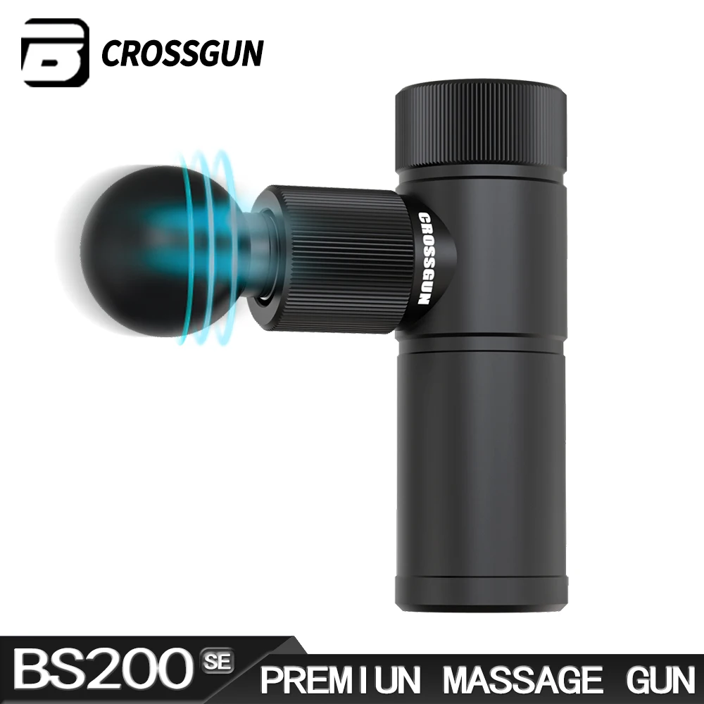 CROSSGUN Mini Massage Fascia Gun Electric High Frequency For Fitness Slimming Body Deep Muscle Relaxation Neck Back Leg BS200SE
CROSSGUN Mini Massage Fascia Gun Electric High Frequency For Fitness Slimming Body Deep Muscle Relaxation Neck Back Leg BS200SE