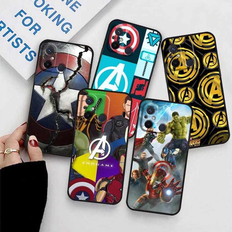 Marvel Hero Cool For Xiaomi Redmi 12C 11 A1 Plus 10 10X 9T 9C 9C 8 7 6 4G 5G Silicone Soft Black Phone Case Cover Coque Capa
Marvel Hero Cool For Xiaomi Redmi 12C 11 A1 Plus 10 10X 9T 9C 9C 8 7 6 4G 5G Silicone Soft Black Phone Case Cover Coque Capa