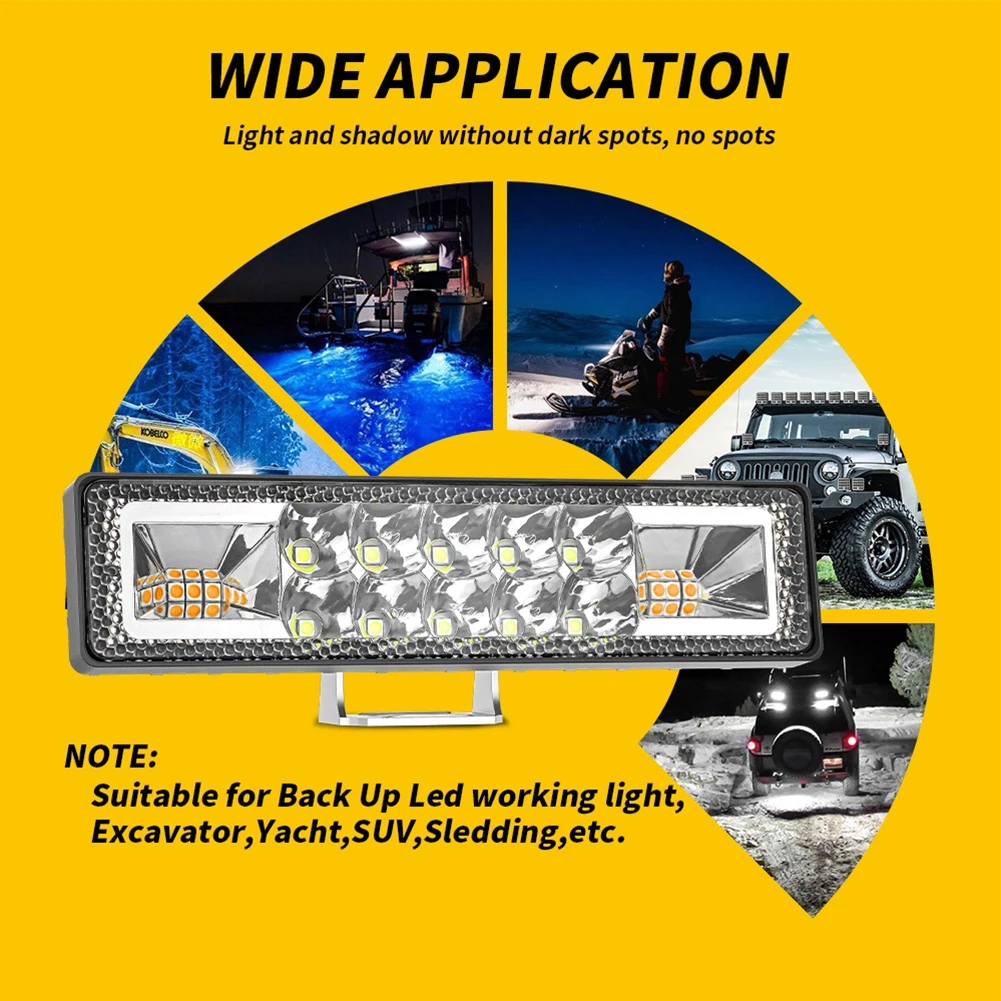 Practical Work Lights 50000 Hours 6500K-7500K Brand New Convenient DC 12V-60V Die-casting Aluminum High Quality
Practical Work Lights 50000 Hours 6500K-7500K Brand New Convenient DC 12V-60V Die-casting Aluminum High Quality