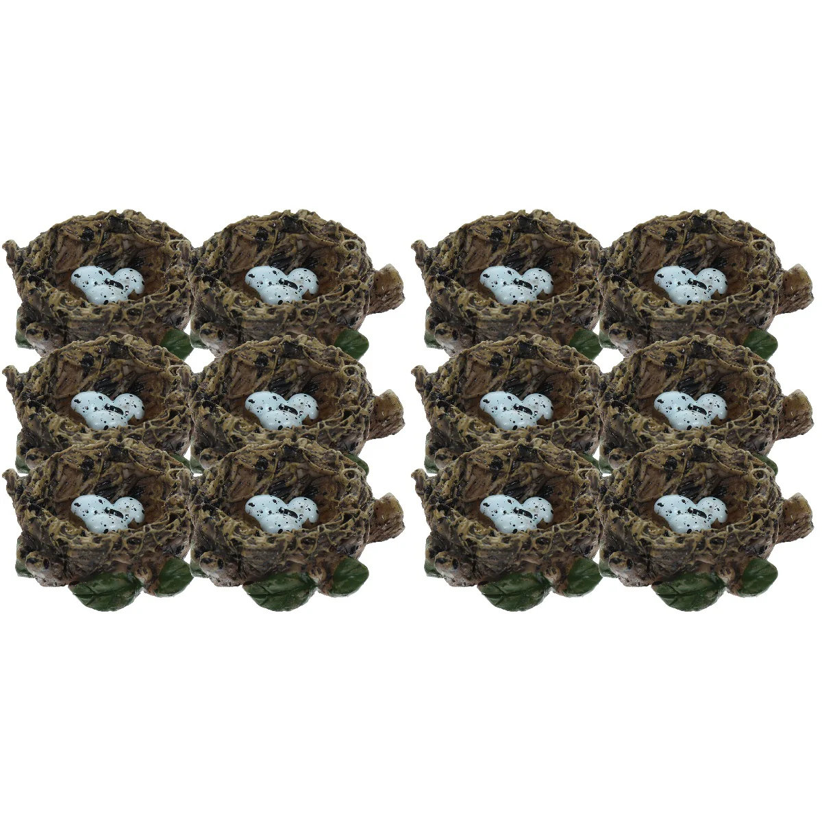 12 Pcs Simulated Mini Bird Nest Bird's Decor House Decorations Home Easter Birds Landscape Resin Adornment
12 Pcs Simulated Mini Bird Nest Bird's Decor House Decorations Home Easter Birds Landscape Resin Adornment