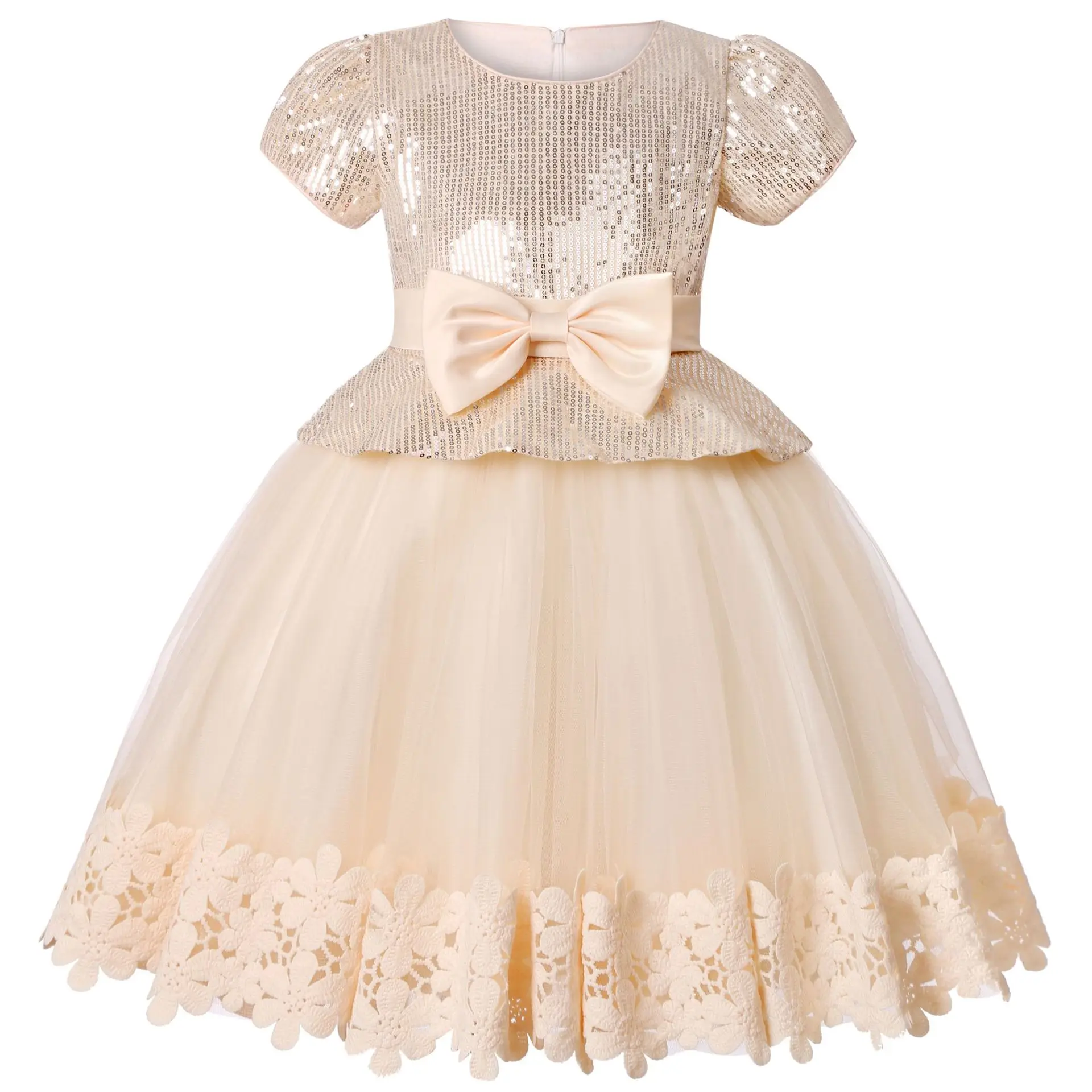Teenager Children's Dress Sequin Screen Bow Dress Sweet And Lovely Birthday Party Dress School Performance Dress 
Teenager Children's Dress Sequin Screen Bow Dress Sweet And Lovely Birthday Party Dress School Performance Dress