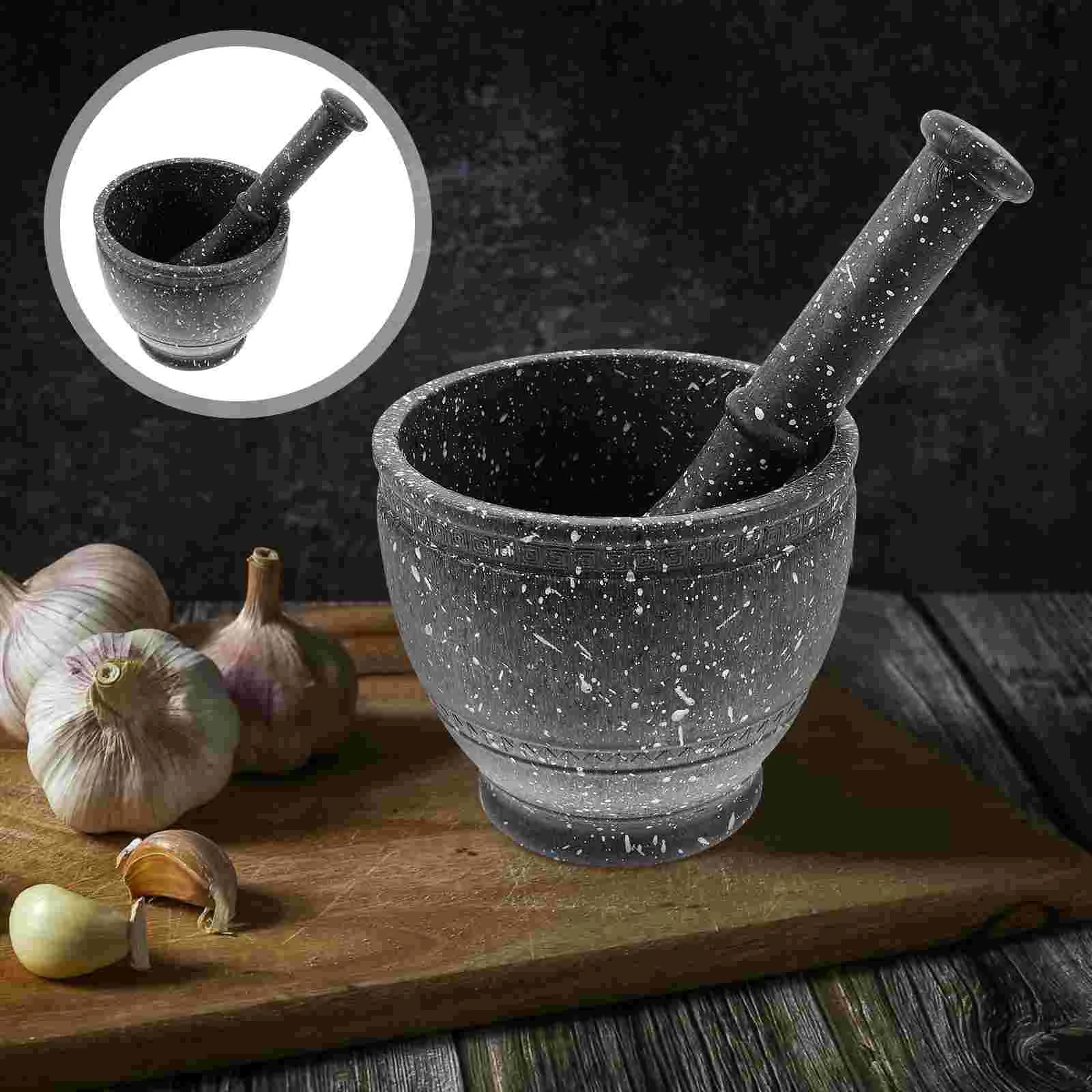 Accessories Seasoning Pestle Spices Mortar Set Wisking Tool Ginger Grinder Pp Garlic Grinding Bowl
Accessories Seasoning Pestle Spices Mortar Set Wisking Tool Ginger Grinder Pp Garlic Grinding Bowl