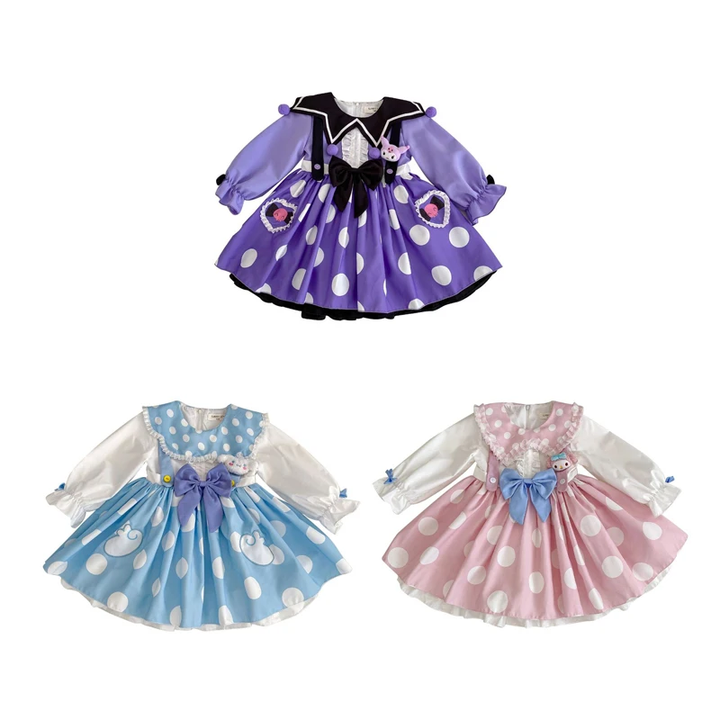 Sanrioed аниме Kuromi Melody Cinnamorol детское платье для девочек Лолита Op Y2K платье принцессы детская Горничная косплей костюм горничной наряд
Sanrioed аниме Kuromi Melody Cinnamorol детское платье для девочек Лолита Op Y2K платье принцессы детская Горничная косплей костюм горничной наряд