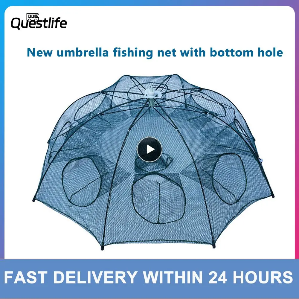 New Fishing Net Multi-specification Umbrella Netlobster Net Umbrella Cage Fishing Gear Portable Ultralight Umbrella Nets Folding
New Fishing Net Multi-specification Umbrella Netlobster Net Umbrella Cage Fishing Gear Portable Ultralight Umbrella Nets Folding
