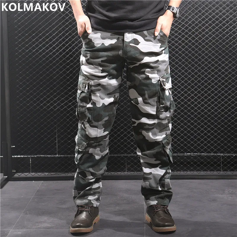 2022 Spring and Autumn New Men's Fashion Casual Versatile Camouflage Overalls Men's Loose Large Size High Quality Casual Pants
2022 Spring and Autumn New Men's Fashion Casual Versatile Camouflage Overalls Men's Loose Large Size High Quality Casual Pants