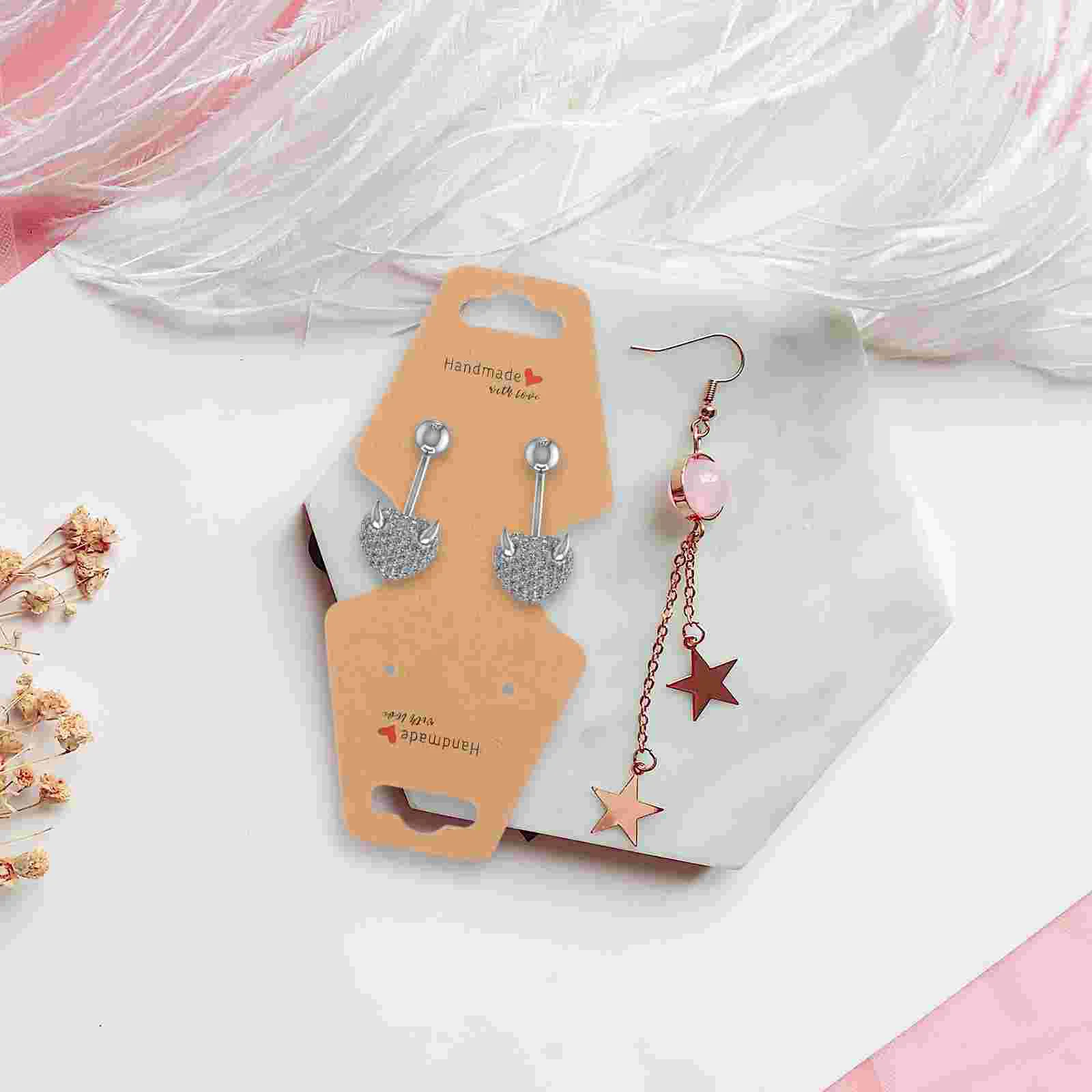100Pcs Bracelet Display Cards Necklace Folding Cards Multi-use Jewelry Cards
100Pcs Bracelet Display Cards Necklace Folding Cards Multi-use Jewelry Cards