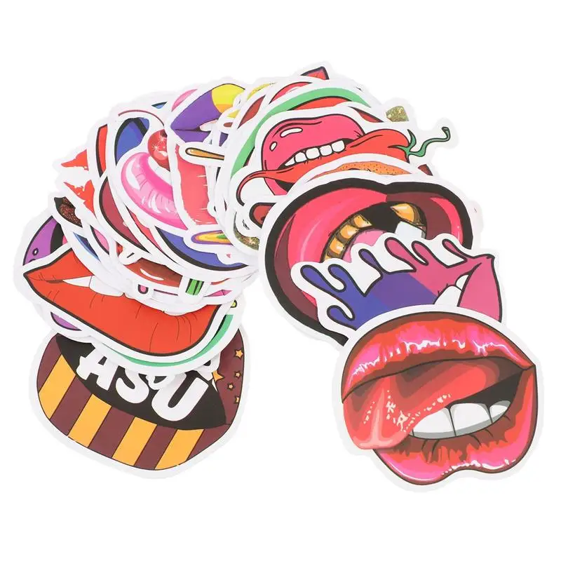 100Pcs Water Bottle DIY Stickers Lip Pattern Laptop Decals Luggage Case Ornament
100Pcs Water Bottle DIY Stickers Lip Pattern Laptop Decals Luggage Case Ornament