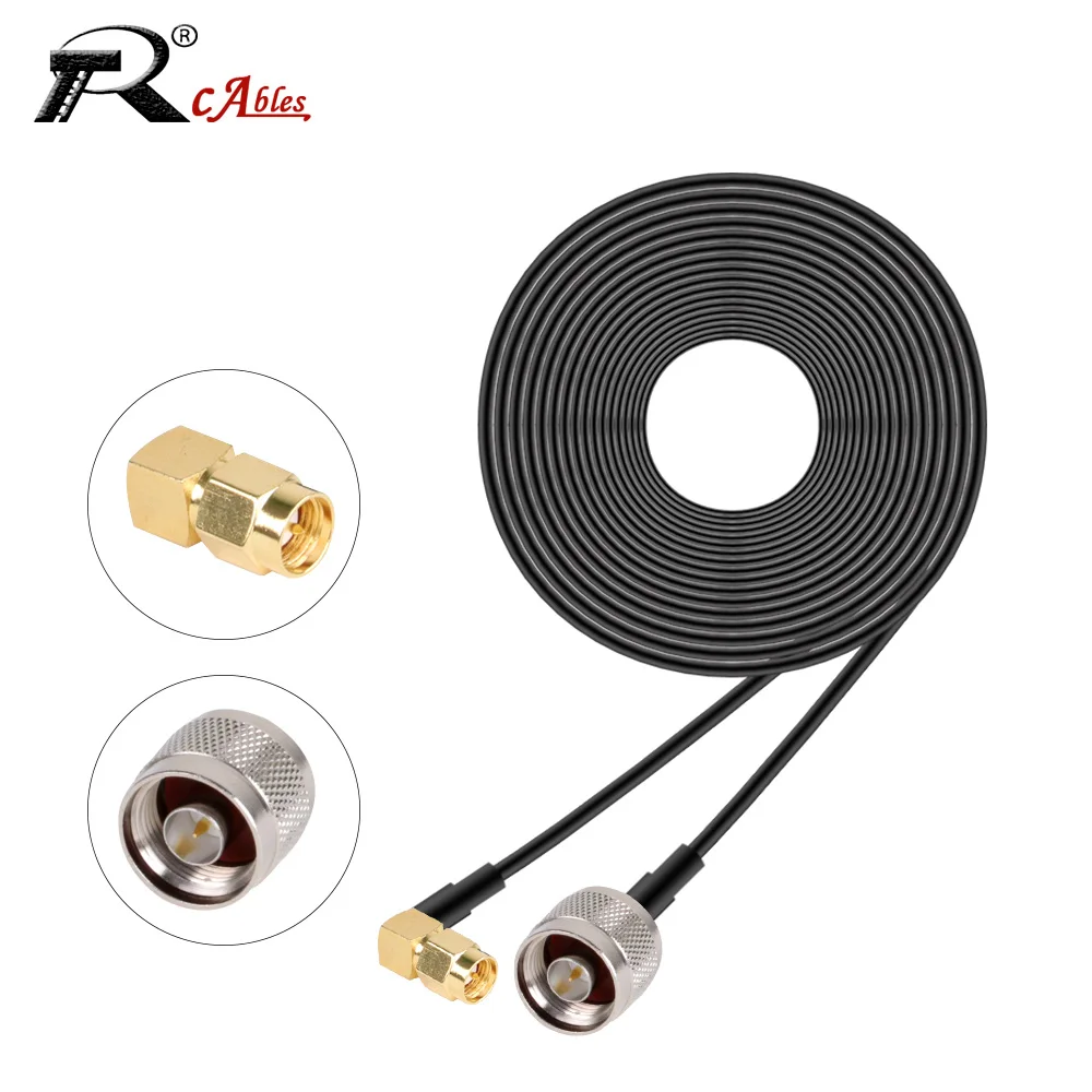 1PCS SMA Male Right Angle to N Male Extension Cable RG174 Pigtail RF Coaxial Jumper WIFI Router Antenna Adapter Cable 10-50CM
1PCS SMA Male Right Angle to N Male Extension Cable RG174 Pigtail RF Coaxial Jumper WIFI Router Antenna Adapter Cable 10-50CM