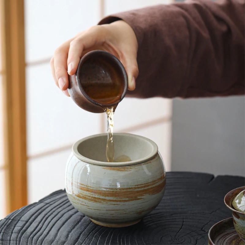Kung Fu Tea Set Accessories Ceramic Water Bowl Household Tea Slag Pot Tea Strainer Tea Ceremony Accessories Tea Washing Dishes
Kung Fu Tea Set Accessories Ceramic Water Bowl Household Tea Slag Pot Tea Strainer Tea Ceremony Accessories Tea Washing Dishes