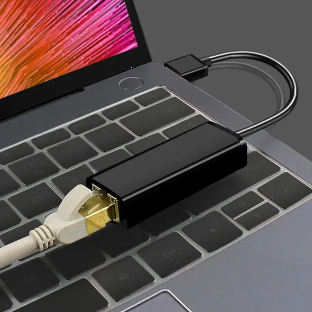 Сетевой адаптер для ПК, Usb 3,0 Ethernet адаптер, высокоскоростной сетевой адаптер 5 Гбит/с, сетевая карта, адаптер без драйвера, Usb к Rj45 для настольного ПК