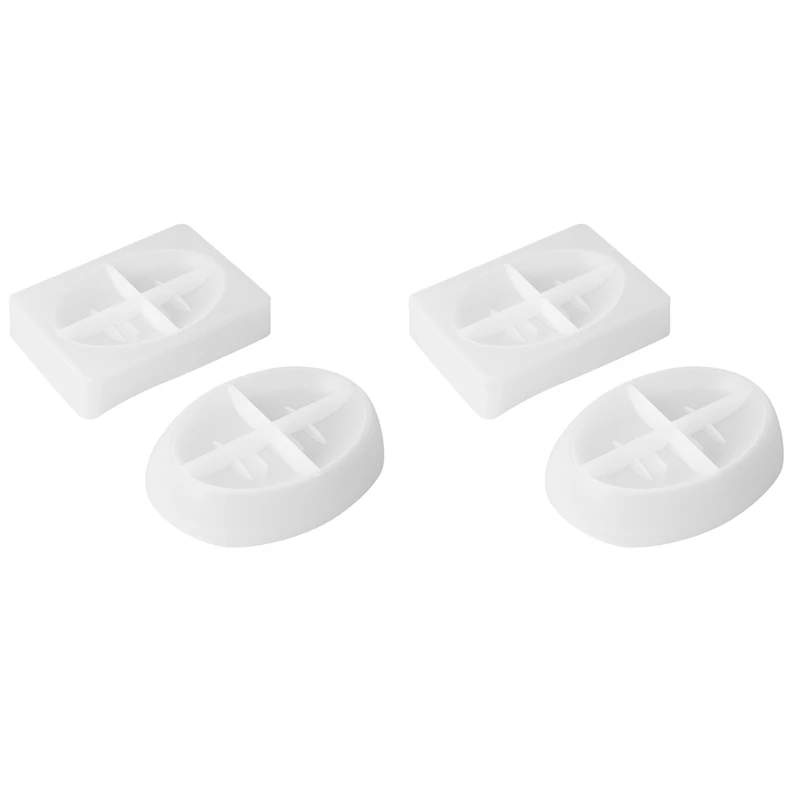 4PCS Silicone Soap Dish Resin Mold Oval/Square Drain Soap Box Epoxy Resin Casting Mould Home Organizer
4PCS Silicone Soap Dish Resin Mold Oval/Square Drain Soap Box Epoxy Resin Casting Mould Home Organizer