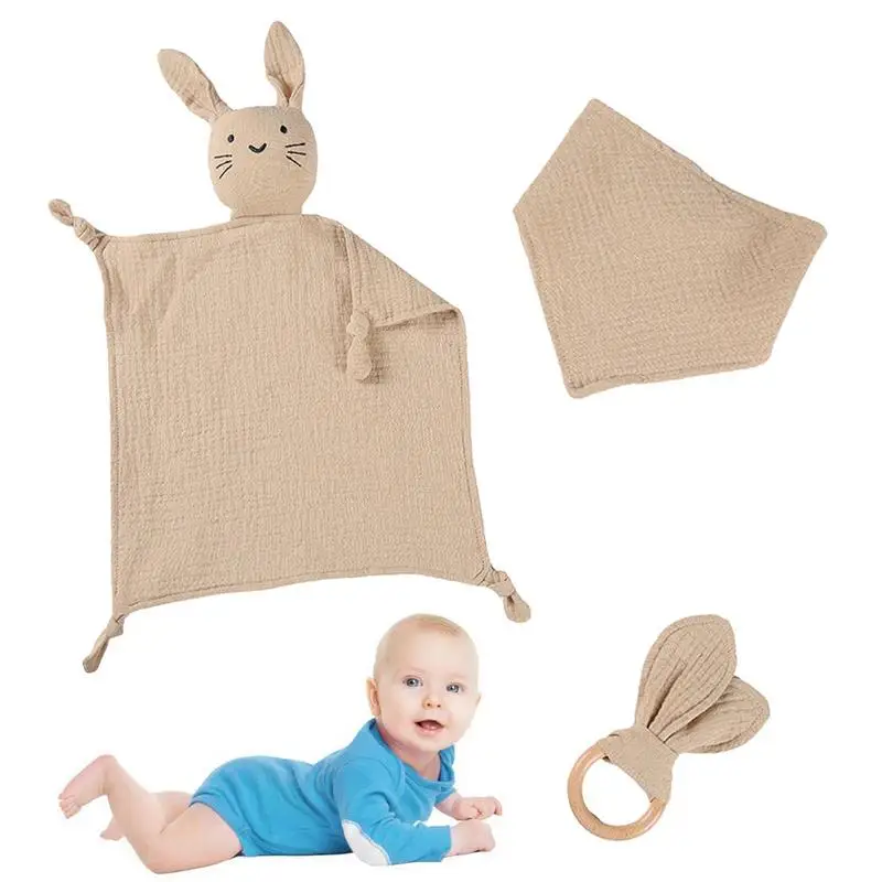 Soft Security Blanket Bunny Bear Soothing Towel Newborn Dolls Toys Infant Blankets Snuggle Soft Gifts For Baby Toddlers
Soft Security Blanket Bunny Bear Soothing Towel Newborn Dolls Toys Infant Blankets Snuggle Soft Gifts For Baby Toddlers
