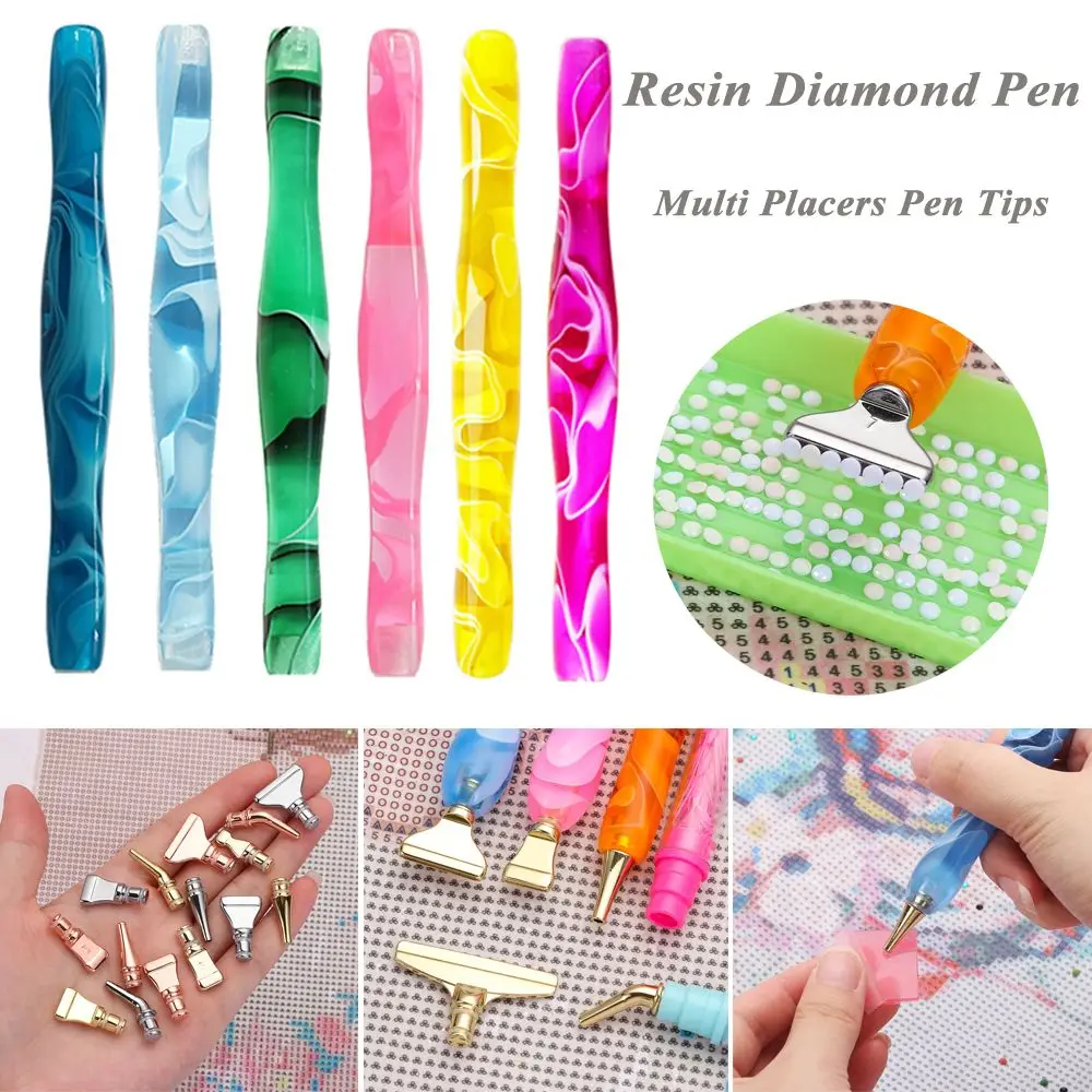 7Pcs/Set Resin Diamond Painting Pen Eco-friendly Alloy Replacement Pen Heads Multi Placers Point Drill Pens DIY Nail Art Tool
7Pcs/Set Resin Diamond Painting Pen Eco-friendly Alloy Replacement Pen Heads Multi Placers Point Drill Pens DIY Nail Art Tool