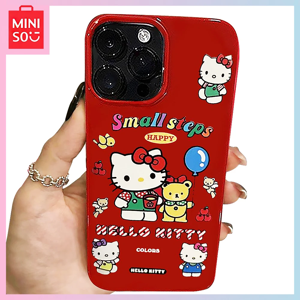 Miniso Hello Kitty Toon Wine Red Iphone15/14 Promax All-Inclusive 13Pro Kawaii 12/11 Phone Case Girls Birthday Christmas Gift
Miniso Hello Kitty Toon Wine Red Iphone15/14 Promax All-Inclusive 13Pro Kawaii 12/11 Phone Case Girls Birthday Christmas Gift