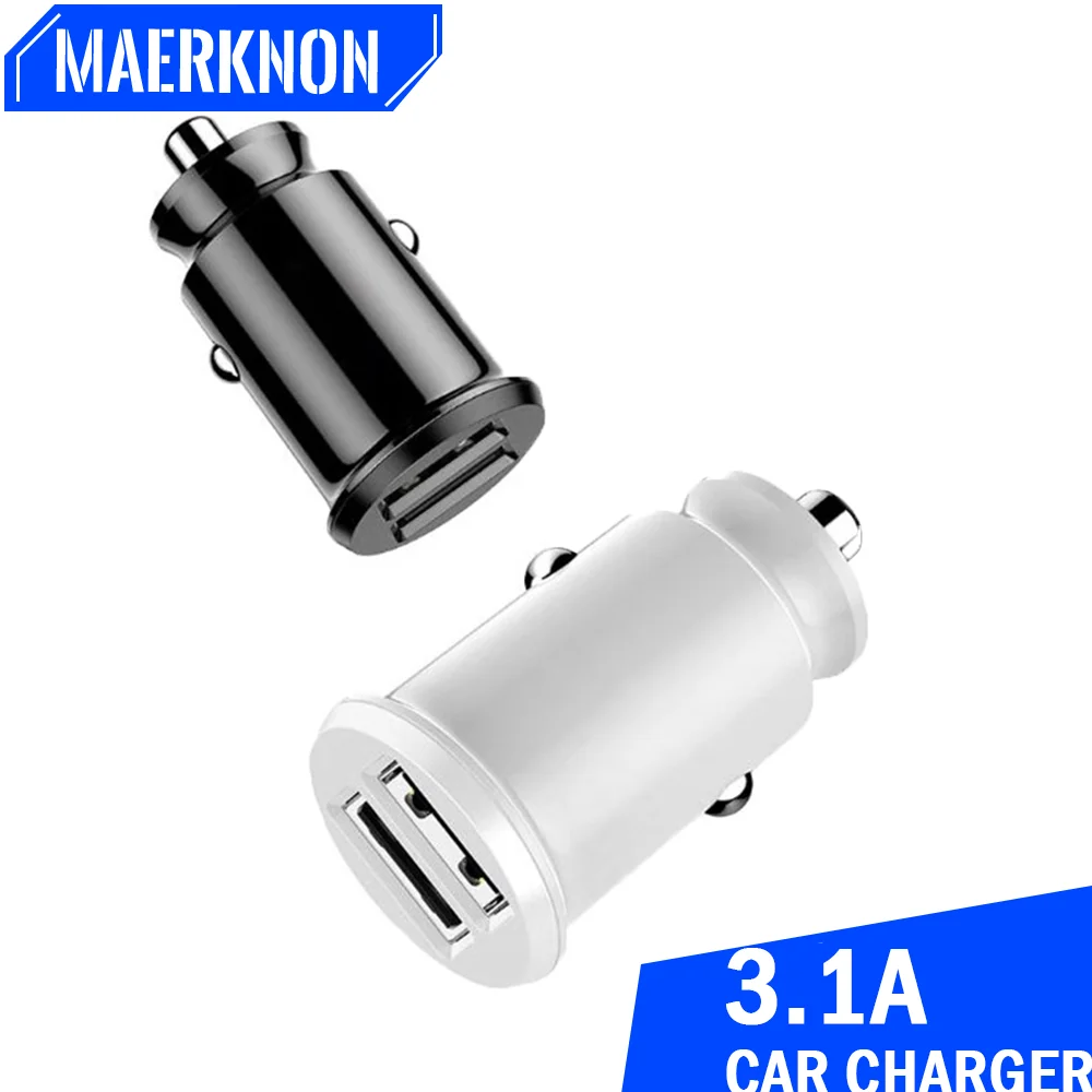 Dual USB Mini Car Charger For iPhone 14 Samsung S22 Xiaomi 3.1A Fast Car Charging USB Car Charger Adapter Mobile Phone Chargers
Dual USB Mini Car Charger For iPhone 14 Samsung S22 Xiaomi 3.1A Fast Car Charging USB Car Charger Adapter Mobile Phone Chargers