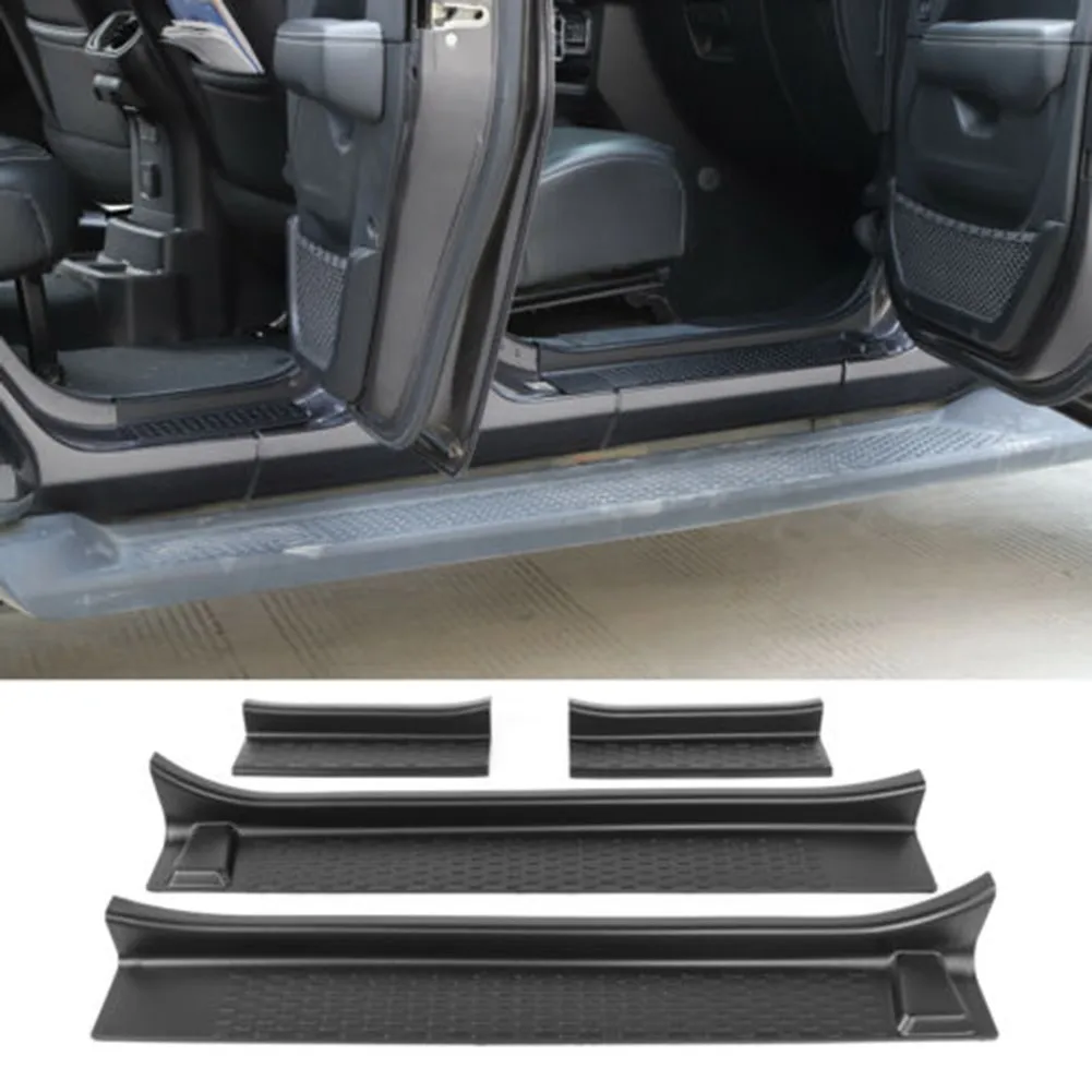 4 шт., резиновые накладки на пороги дверей Jeep Wrangler JL JT 2018 2019 2020 2021
4 шт., резиновые накладки на пороги дверей Jeep Wrangler JL JT 2018 2019 2020 2021